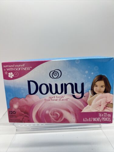 Downy April Fresh Fabric Softener Dryer Sheets 120 sheets - $8.98
