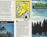 Soldotna Brochure Kenai Peninsula Alaska A Place for All Seasons 1980&#39;s - $17.82