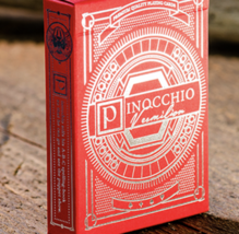 Pinocchio Vermillion Playing Cards (Red) by Elettra Deganello - Out Of Print - £15.91 GBP