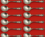 Imperial Chrysanthemum by Gorham Sterling Silver Cream Soup Spoon Set 12... - $1,424.61