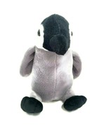 Sea World Baby Penguin 8&quot; Gray Black Plush Stuffed Toy Ages 3+ Souvenir ... - £11.12 GBP