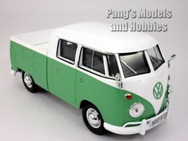 VW T1 (Type 2) Delivery Bus Van - Pickup 1/24 Scale Diecast Model - Green - £23.67 GBP