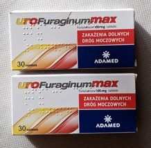 2 pieces UroFuraginum Max 100 mg, 30 tab Urinary Tract infection Health ... - $35.00