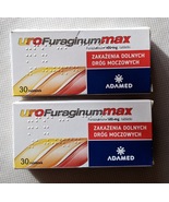2 pieces UroFuraginum Max 100 mg, 30 tab Urinary Tract infection Health ... - £27.97 GBP