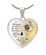 Heart Necklace Butterfly Tears Memorial Jewelry,Photo personalized, I Hi... - $1,008.00 MXN+