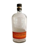 Bulleit Bourbon Frontier Whiskey Empty Bottle Glass Craft Supply Kentuck... - $19.99