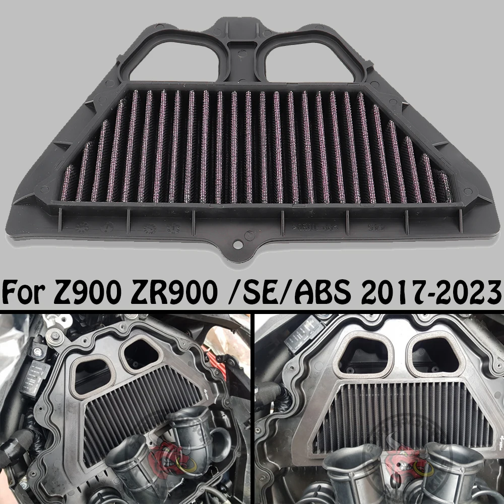 Z900 ZR900 Air Filter For Kawasaki Z 900 SE/ABS Z900SE Motorcycle Access... - £18.40 GBP