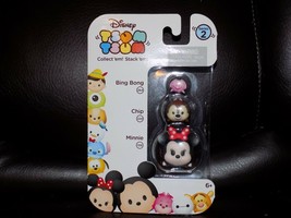 Tsum Tsum Series 2 Bing Bong, Chip &amp; Minnie Minifigure 3-Pack #264, 220 &amp; 106 - £17.74 GBP