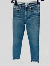 AGOLDE Denim High Rise Jeans Skinny Blue Cropped Size 27 - $39.59