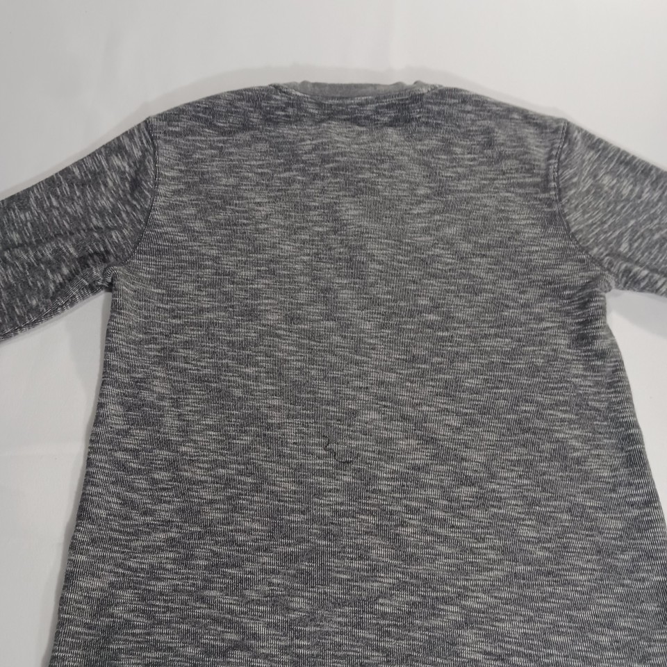Lucky Brand 7M62050 Men's Gray Cotton Twisted Stub Henley Sweatshirt Size Small Item image 12