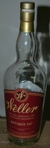 Weller Antique 107 Empty Bourbon Bottle Red Label Whiskey Kentucky - £17.25 GBP
