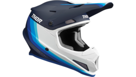 New Thor MX Sector Runner MIPS Navy/White Helmet Motocross Dirt Bike ATV... - £101.60 GBP