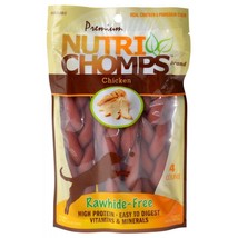 Premium Nutri Chomps Chicken Flavor Braids - £26.21 GBP