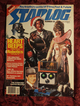 Starlog December 1981 Heart Beeps Gene Winfield Ray Bradbury Patrick Macnee - £2.58 GBP
