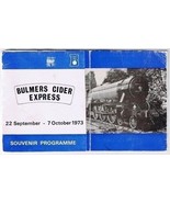 Hereford England Brochure Program Bulmers Cider Express 1973 - $6.90 CAD