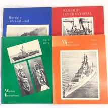 Warship International 1972 All 4 Issues Naval Records Club Naval Warfare, News - £18.23 GBP