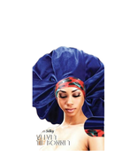 Lux by Qfitt Velvet Tie Bonnet (Jumbo) - $9.99