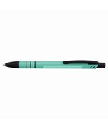 Lot Of 100 Pens - Heavy Duty Metal Aqua Blue Nzuri Pens W/Black Trim - B... - £55.36 GBP