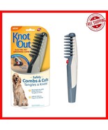 Effortless Knot Out Electric Pet Comb - Ideal Grooming Tool for All Hair... - $48.19 CAD