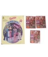 Vintage 1994 Paper Dolls 3 Dolls Ken Teresa Steven Mattel &amp; 27 Stickers ... - $17.49 CAD