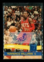 2010-11 Donruss Signatures Nets Basketball Card #11 Terrence Williams Auto /199 - £7.61 GBP