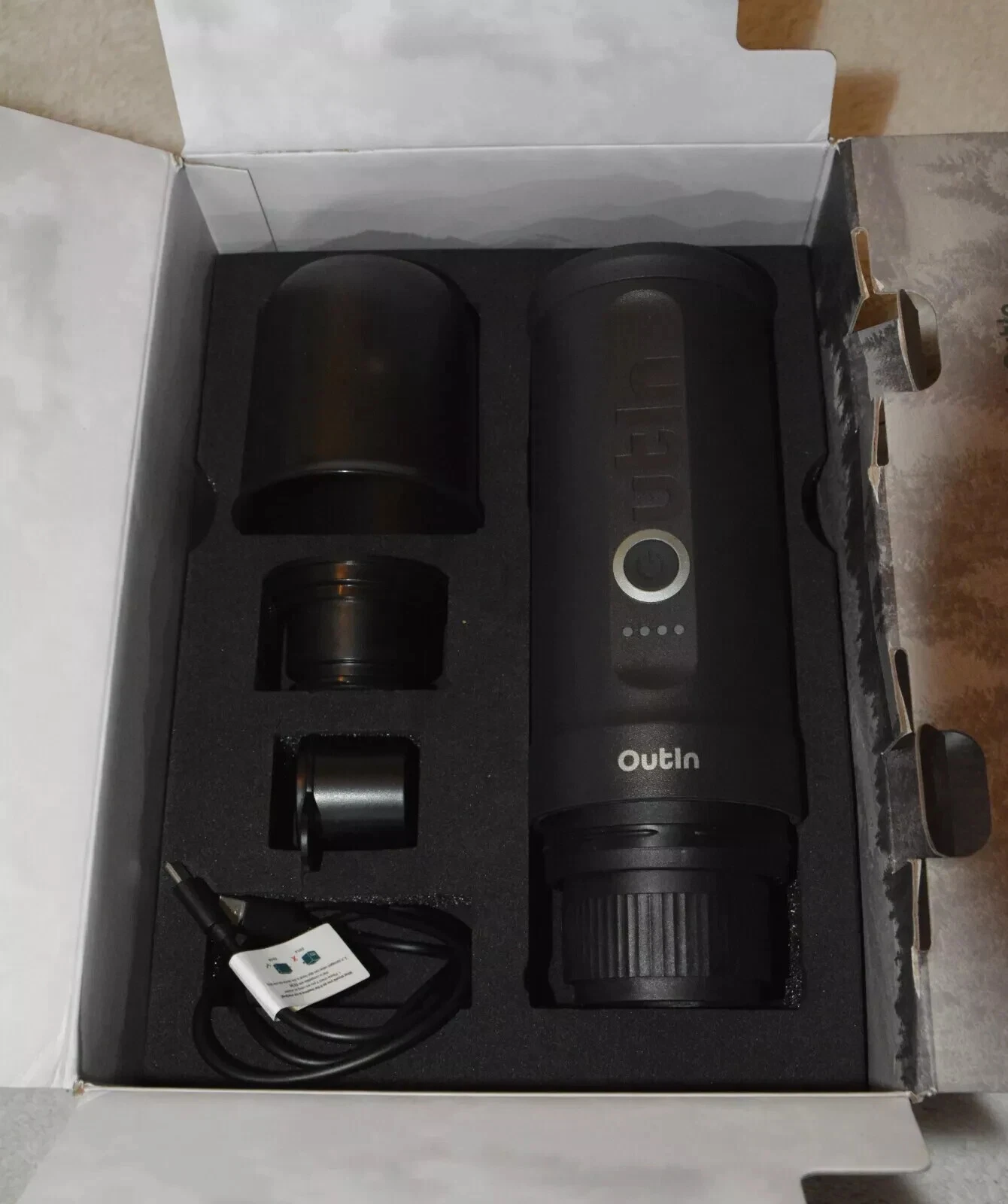 Outin Nano Space Gray Portable Electric Espresso Coffee Machine  - $109.95