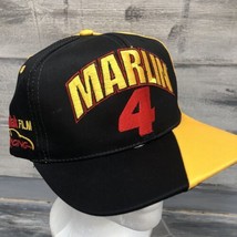 Kodak Nascar Sterling Marlin Hat #4 Racing 1990s Baseball Cap Snapback N... - $18.80