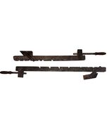 2x Antique Wooden Hand Screw Bench Bar Clamp Vise Woodworking Tool 28 + ... - $98.99