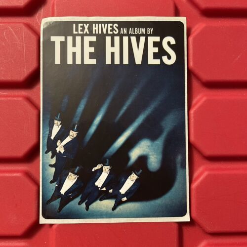 The Hives Lex Hives Promotional Album Release Sticker 3.25 x 4.5 New 2013 - $5.39