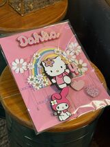 Hello Kitty Birthday Cake Topper | Rainbow Flower Theme | Cake Decoration - $35.99