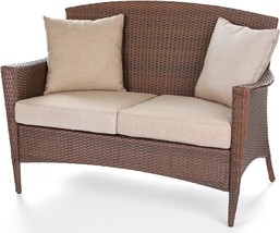 Dark Brown Loveseat Chair From The Galleon Collection By W Unlimited. - £489.76 GBP