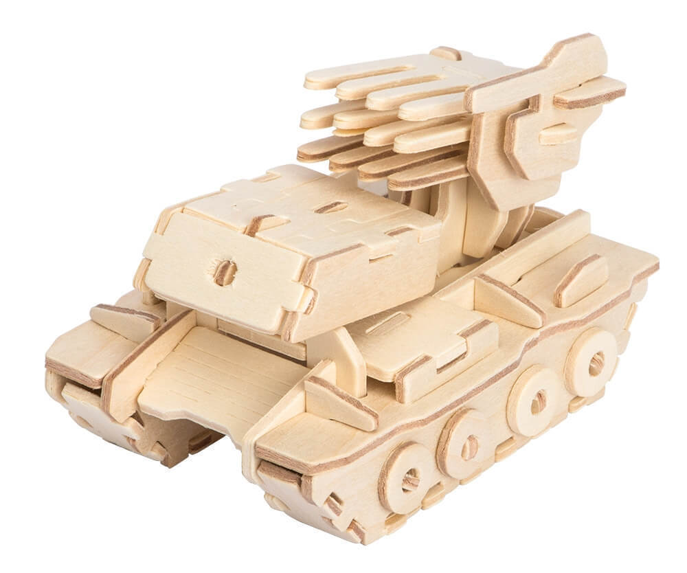 Primary image for Rocket Launcher 3D Wooden Puzzle DIY 3 Dimensional Wood Build It Yourself War