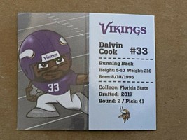 NFL Teenymates Series 9 Pocket Profile Vikings Dalvin Cook *Loose/NEW* ll1 - $5.99