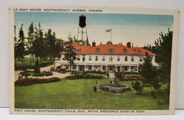 Quebec Canadan LE Lent House Montmorency Royal Residency of Duke  Postca... - £3.10 GBP