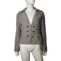 APT 9 Gray Blazer Jacket Womens Size Medium - $20.00