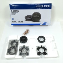 Alpine S-S10TW Car Audio Type S Series Silk Dome 1&quot;  (1 Tweeter is missed) - $24.99