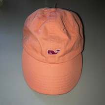 Vineyard Vines Baseball Cap Hat Coral Color Adjustable Back - £7.81 GBP