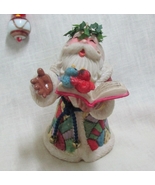 Hallmark Toy Shop Serenade Santa Ornament Porcelain 2000 - £6.34 GBP