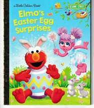 Elmo&#39;s Easter Egg Surprises (Sesame Street) Little Golden Book - £4.64 GBP
