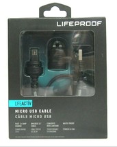 LifeProof - LifeActiv 15.67&quot; Micro USB-to-USB Type A Cable - Black - £6.15 GBP