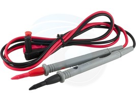 Pair of Heavy Duty Multimeter Voltmeter Test Probe Leads 1000V 10A Max - £7.54 GBP