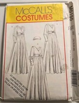 McCalls 5155 Medieval Renaissance Gown Dress FF Size 8 to 14 NEW UNCUT - $12.99