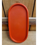 TUPPERWARE MODULAR MATES Standard OVAL LID SEAL 1616 Red Orange - €14,78 EUR