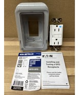 Commercial Electric 1-Gang Extra Duty Non-Metallic Expandable WR Eaton GFCI - $11.60 CAD