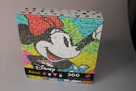 Disney Minnie Mouse Emoji Jigsaw Puzzle 300 Piece Emoticons New - £12.44 GBP
