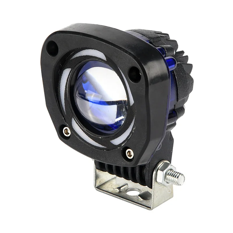 Motorcycle Electric Bicycle Led Headlight Hippo Light Spotlight Headlight Black  - $92.43