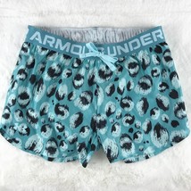 Under Armour Big Girls Play Up Printed Shorts (Breeze Blue) Nwt Large - £11.19 GBP