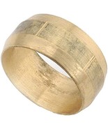 anderson metals corp 710060-04 3 Pack, 1/4 -Inch, Brass, Compression Sleeve - $22.26 CAD