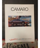 1989 Chevrolet Camaro Iroc Z GM Fold Out Car Dealer Brochure Catalog 9&quot;x11&quot; - £7.74 GBP