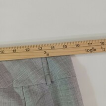 Express Design Studio Women's Gray Front Zipper Rear Slit Pencil Skirt Size 4 image 5